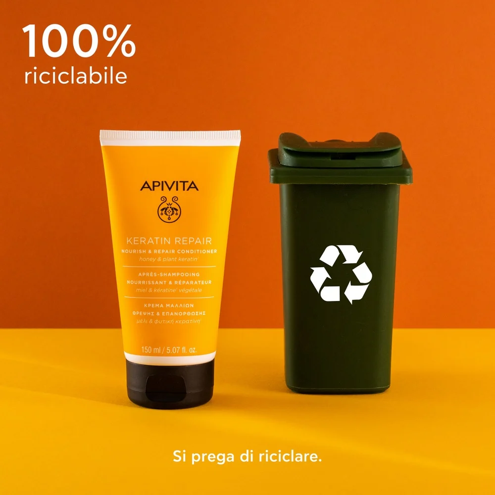 Cabello - Acondicionador nutritivo y reparador con queratina para cabello seco y dañado - Acondicionador nutritivo para el cabello