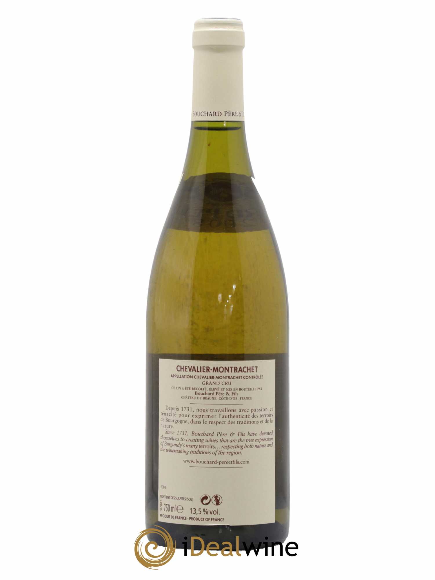 Chevalier-Montrachet Grand Cru Bouchard Père & Fils  2008 - Lot de 1 Bouteille