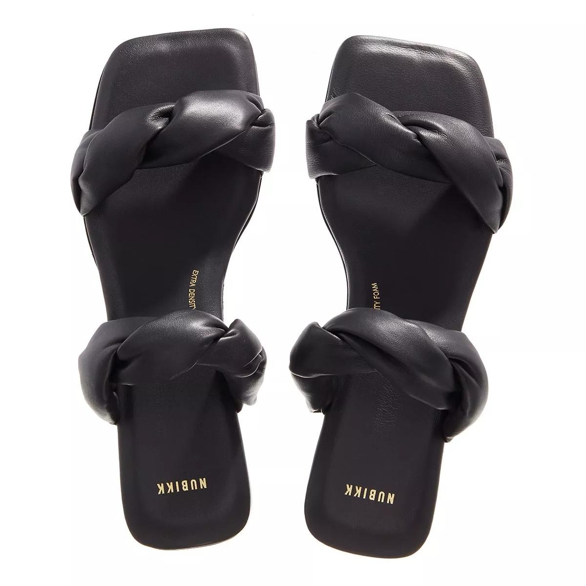 NUBIKK Pantoletten schwarz Slide