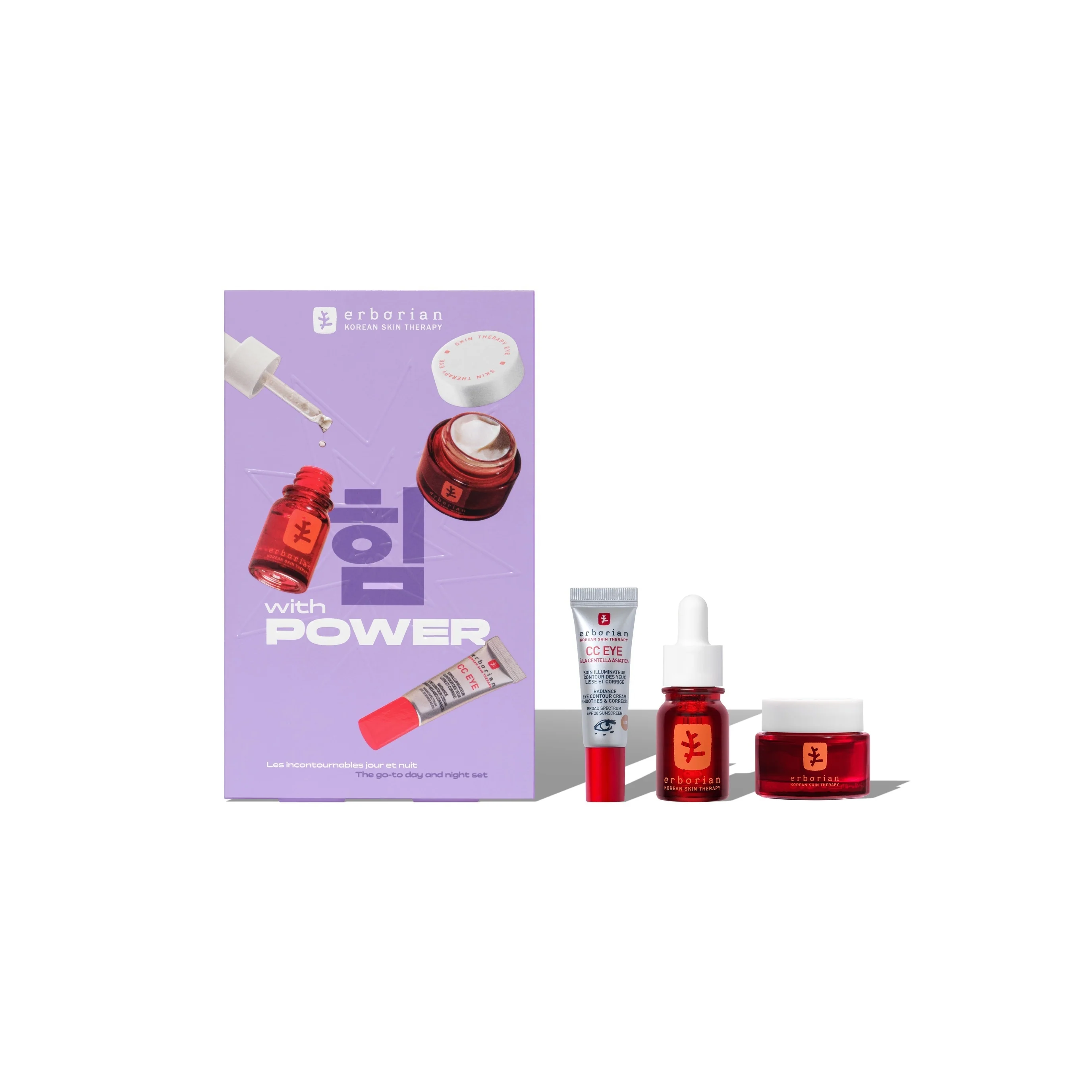 BB krém és CC krém karácsonyi készlet 2026 Skin Essential Kit - Clair - Sminkdoboz, BB krém