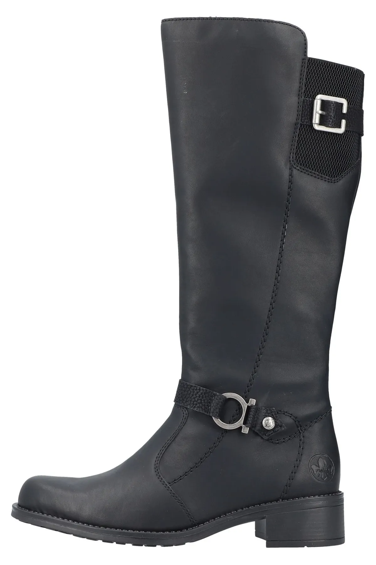 Rieker  Stiefel - Schwarz - Blockabsatz