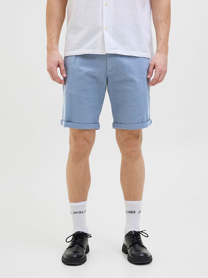 Jack & Jones Shorts in Hellblau günstig kaufen