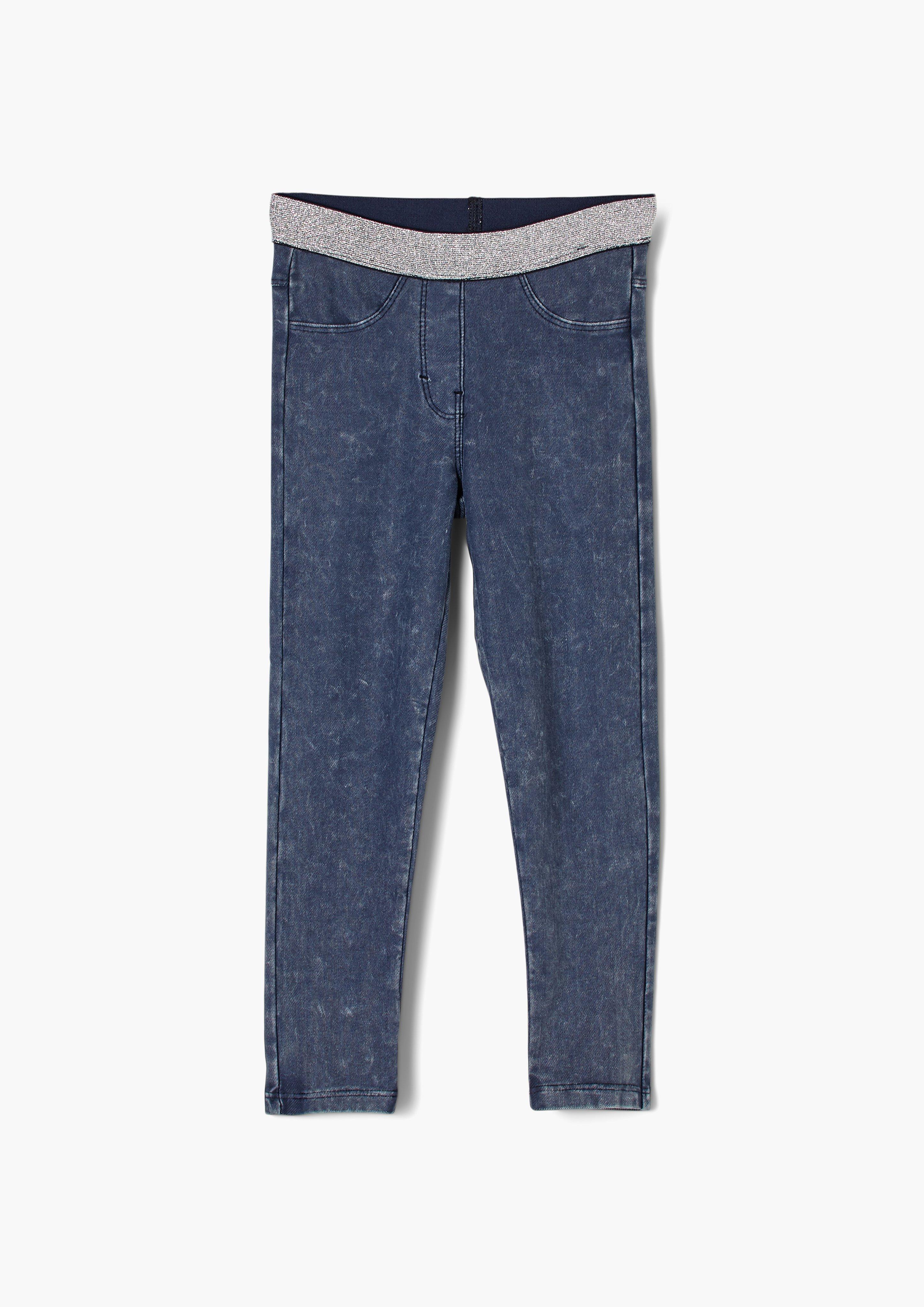 Leggings mit Glitzerbund  54.899.75.X102-5952