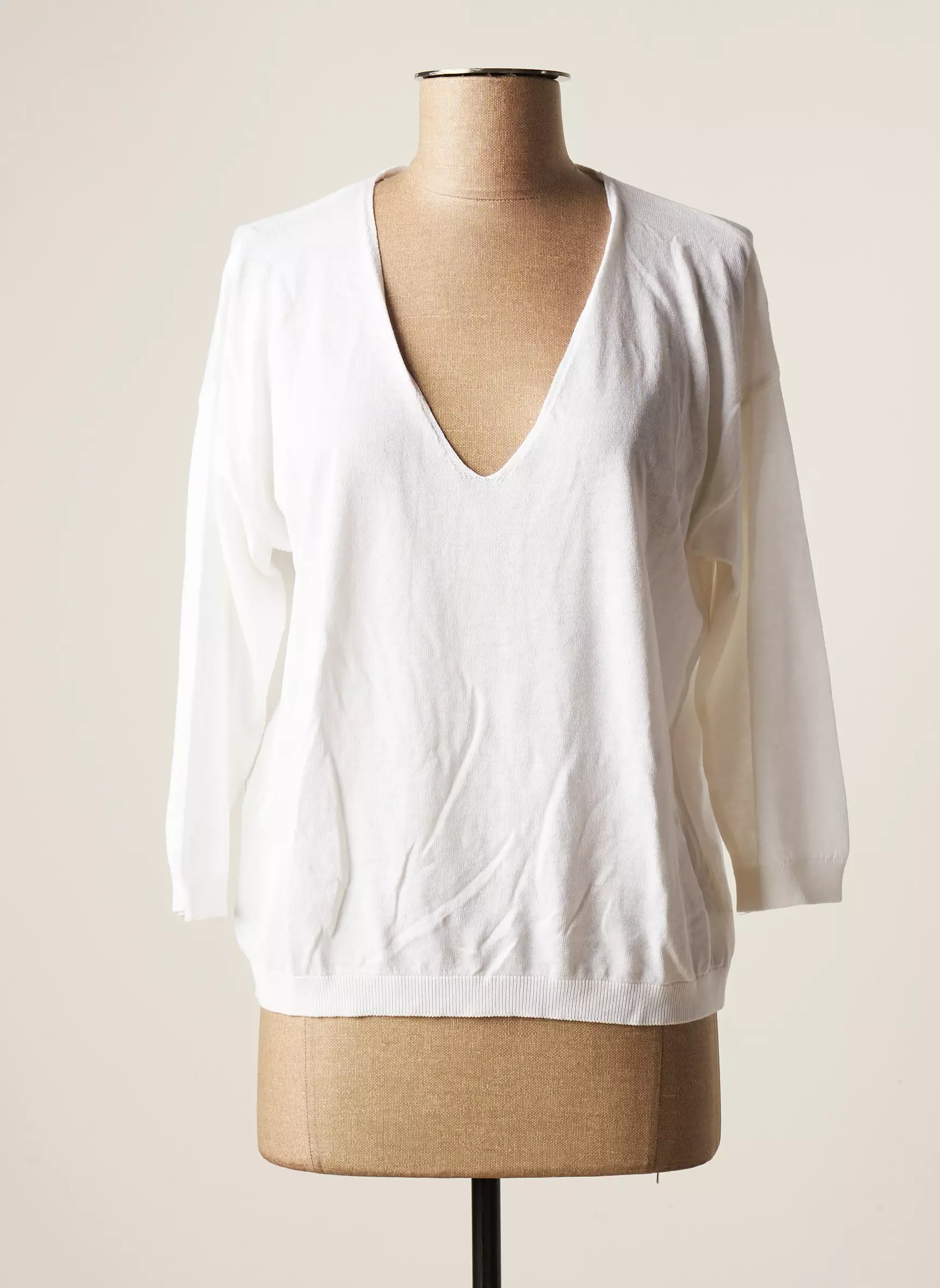 Daniele Fiesoli Tops Femme couleur blanc