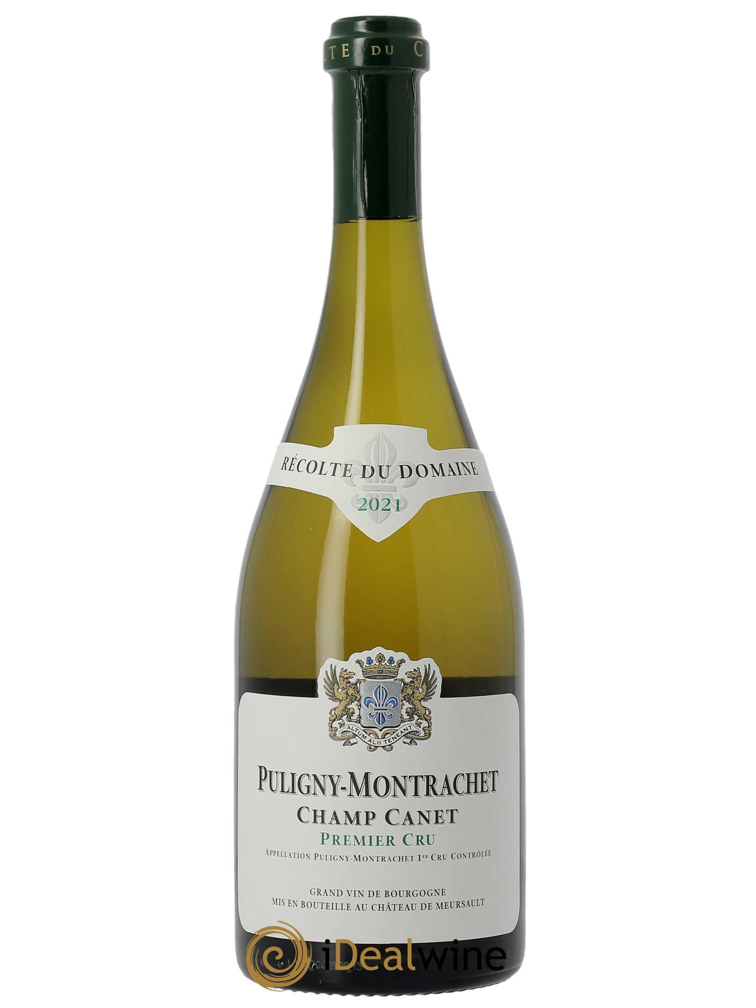 Puligny-Montrachet 1er Cru Champ Canet Château de Meursault  2021 - Lot de 1 Bouteille