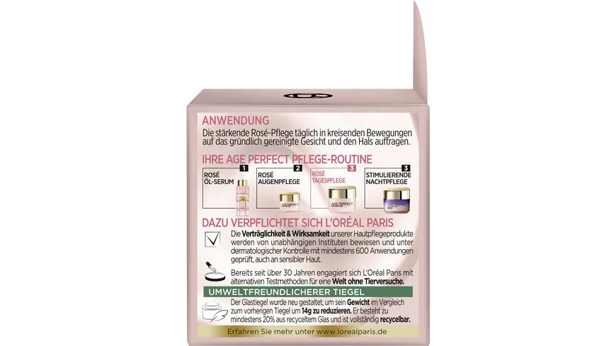L'Oréal Paris Dermo Age Perfect Golden Age Tag 50ml festigende rosé-creme 50 ml