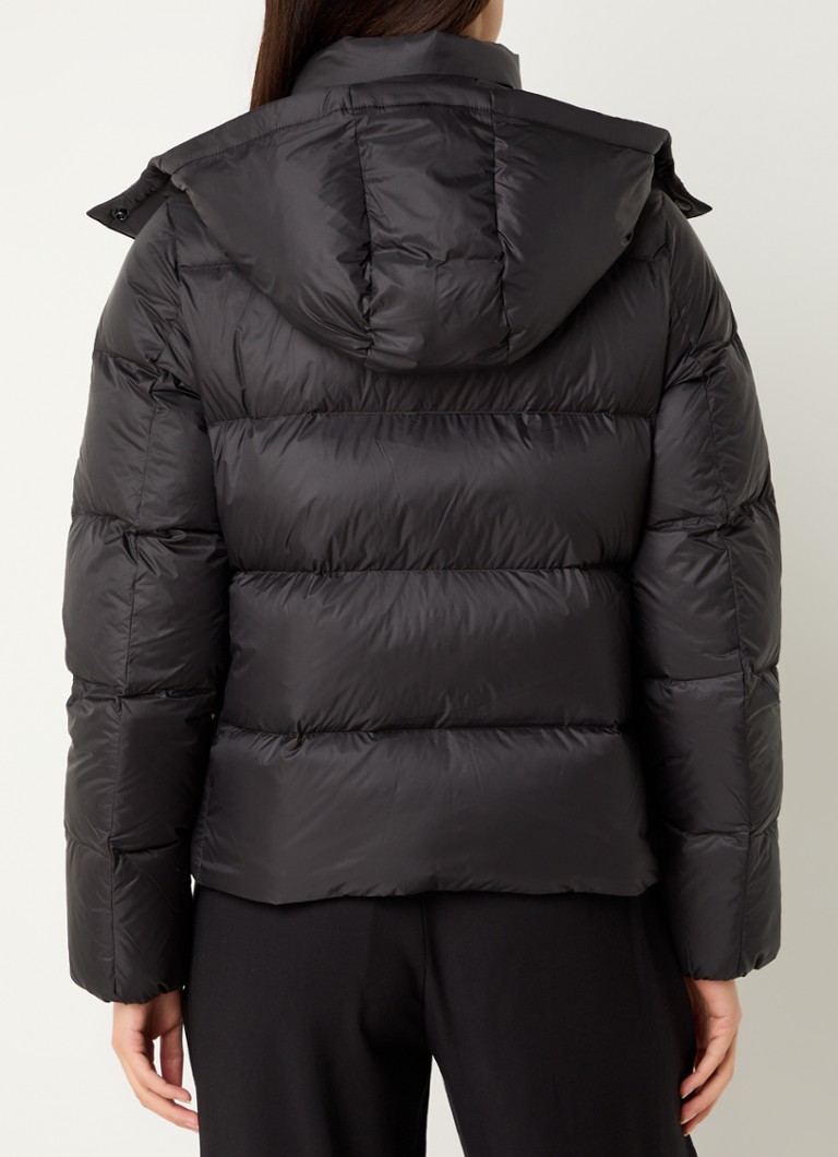 Calvin Klein down-filled puffer jacket with detachable hood
