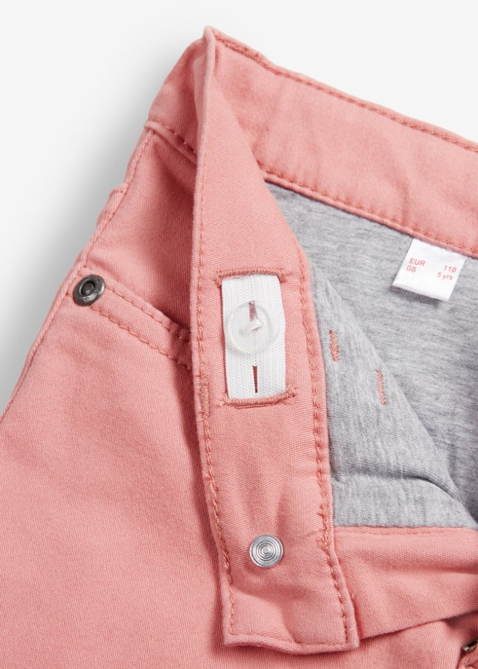 Mädchen Thermotwillhose mit Jerseyfutter