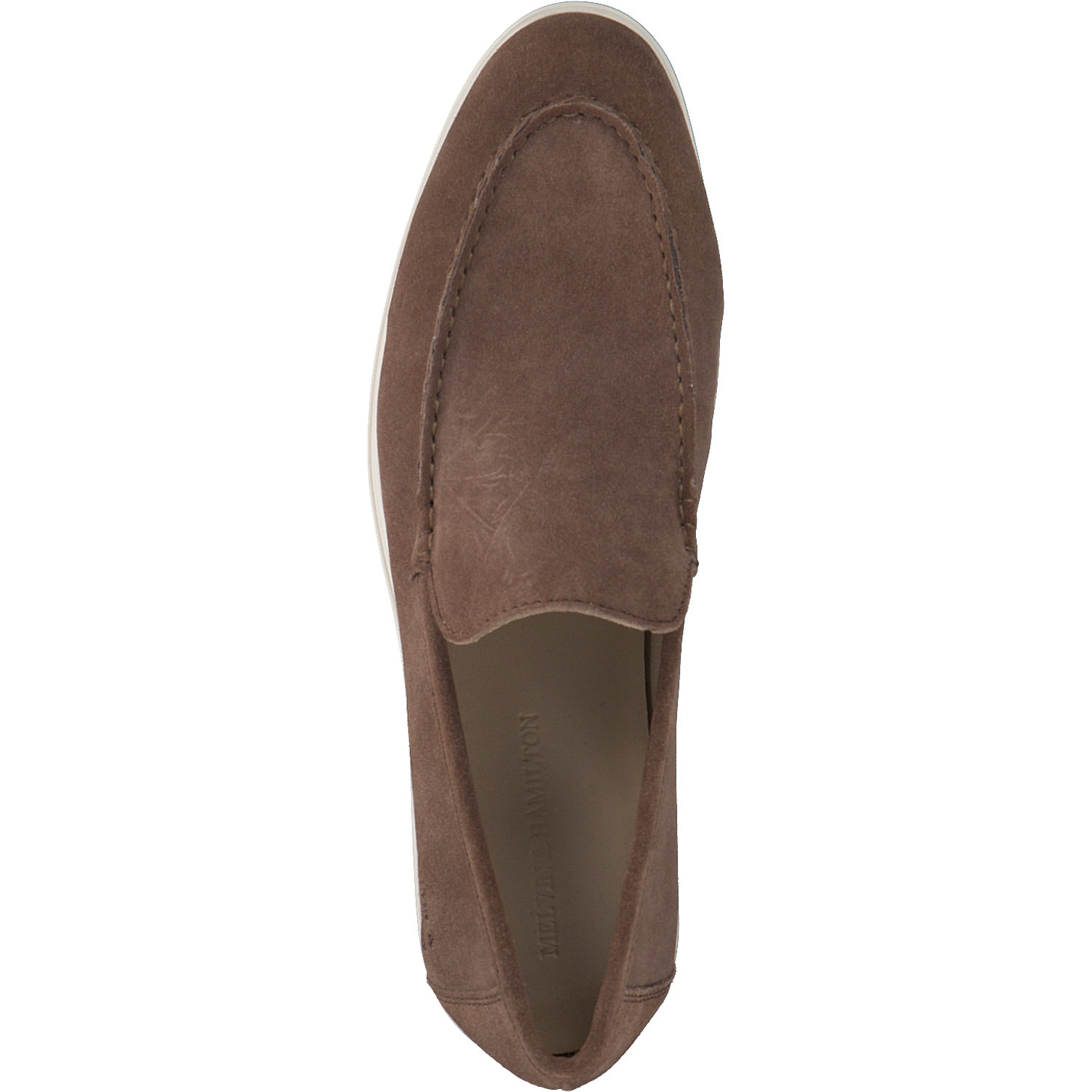 Melvin&Hamilton Earl 1, Sportliche Slipper, Herren, Suede Pattini Cognac