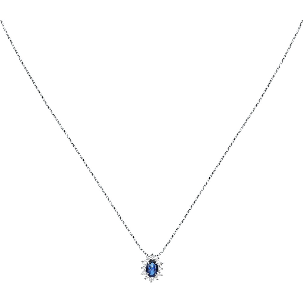 Live Diamond Chaînette 375 Or blanc recyclé collier