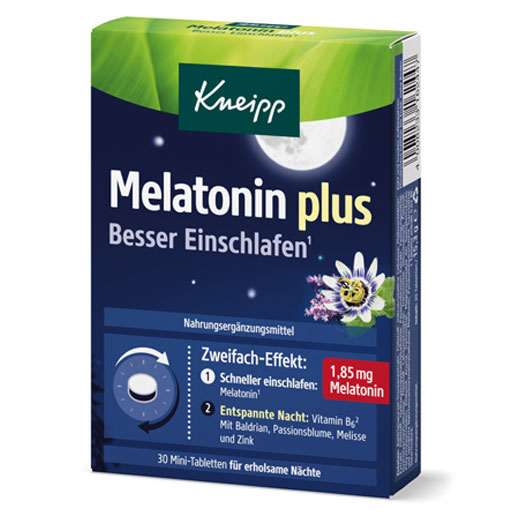KNEIPP Melatonin plus 1,85 mg Tabletten  30 St  Tabletten