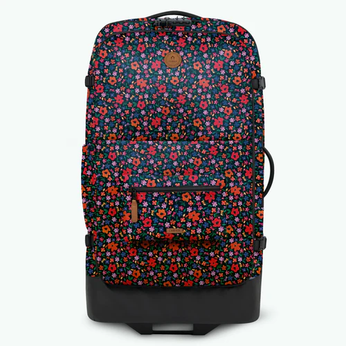 Maupiti red 2-wheel soft suitcase
