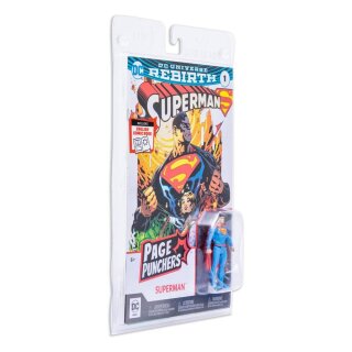 DC Page Punchers Actionfigur & Comic - Superman (Rebirth)