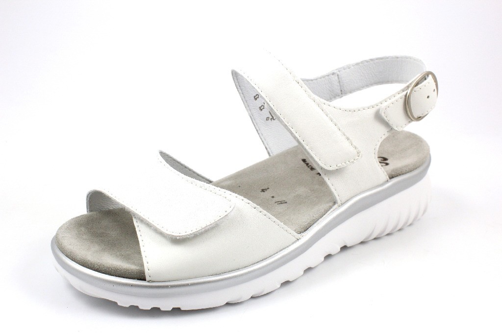 SEMLER Komfort Sandalen weiss SOFT-NAPPA