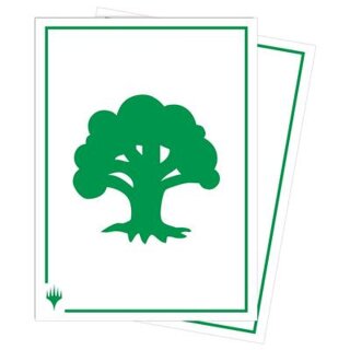 UP - Mana 8 - MTG: 105ct Apex Deck Protector Sleeves - Forest (105)