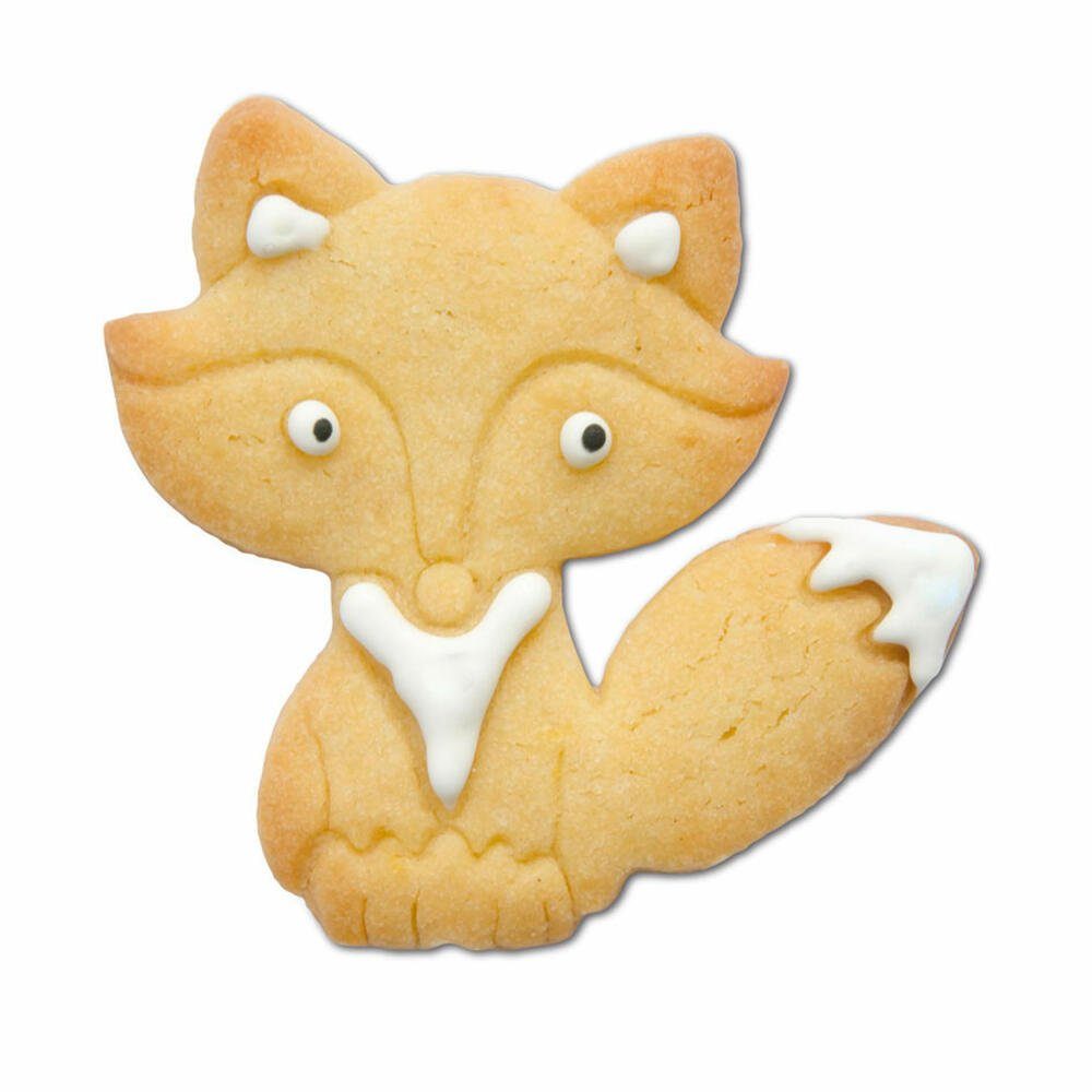STÄDTER Ausstechform Fuchs 8 cm, Edelstahl