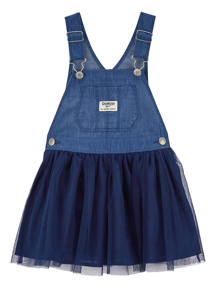 OshKosh Latzkleid in Blau günstig kaufen