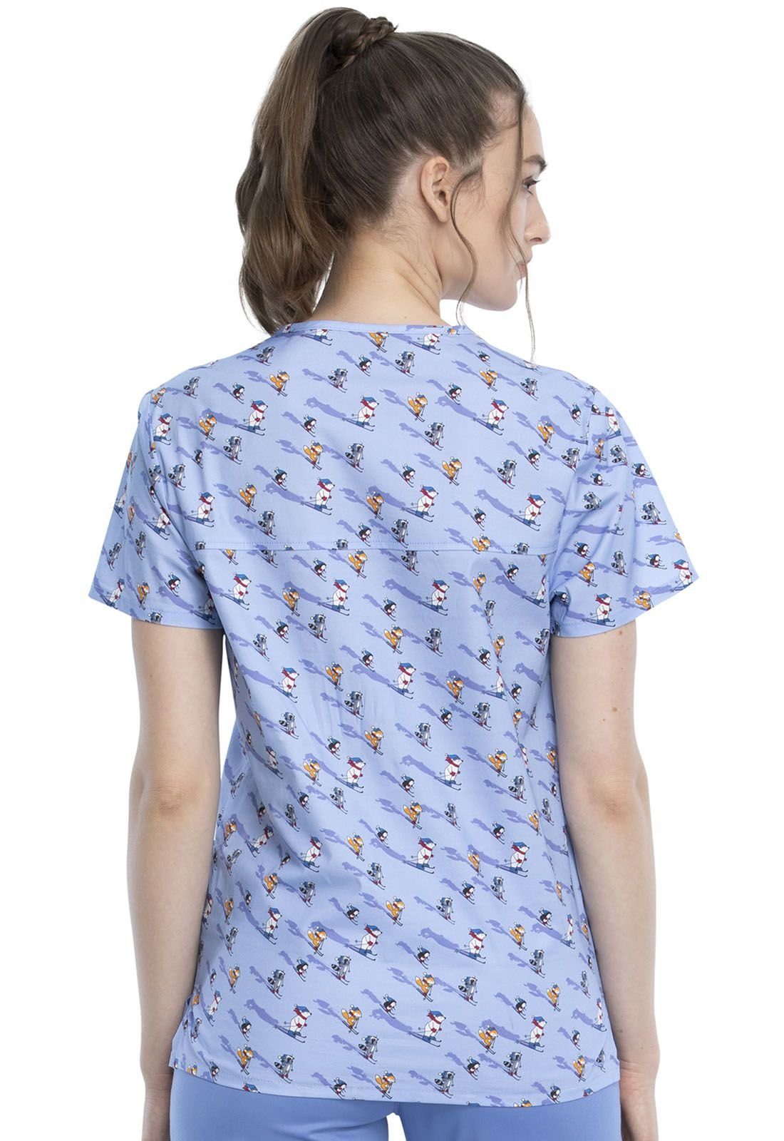 Cherokee Funktionsbluse Bunt bedruckter Damen Kasack 