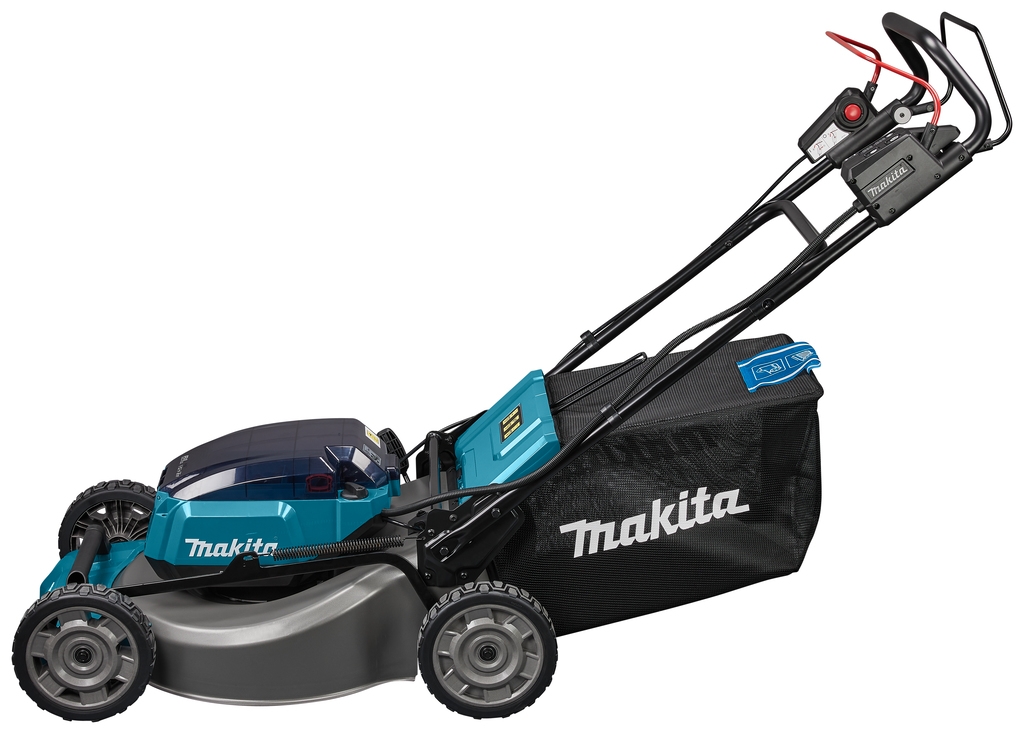Makita DLM536Z Trådløs gressklipper drevet 53 cm 2 x 18 volt Ekskl. batterier og lader