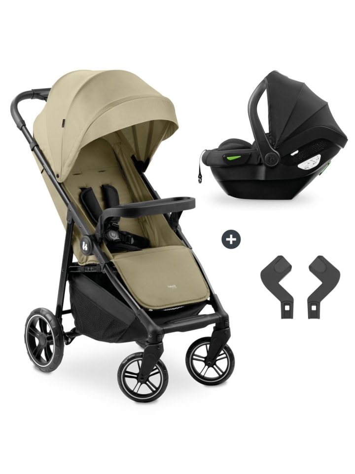 Hauck Buggy Shop N Care 2in1 Travel Set - Oliv in gruen günstig kaufen onesize