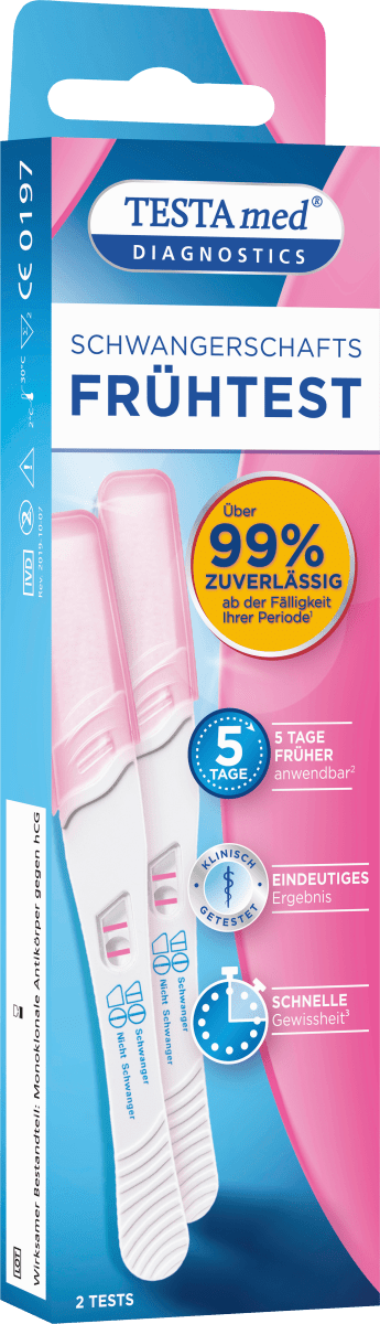 Schwangerschaftstest Frühtest, 2 St
