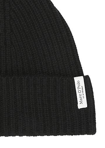 Marc O'Polo Strickmütze mit luxuriöser Kaschmirwolle