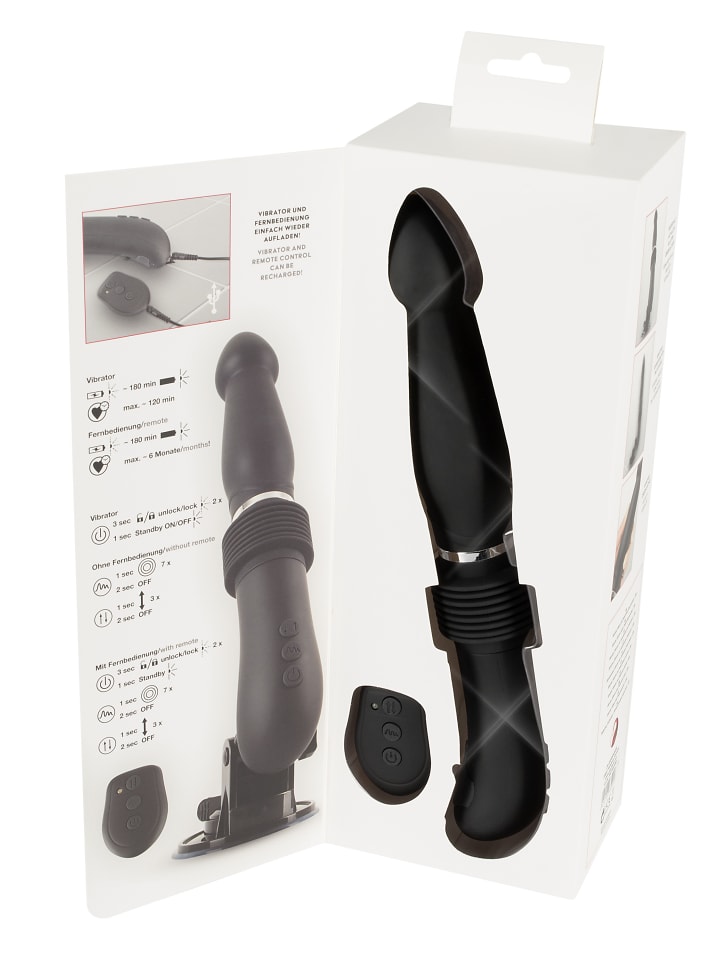 You2Toys Vibrator mit Stoßfunktion RC Fucking Machine in schwarz günstig kaufen 30,5