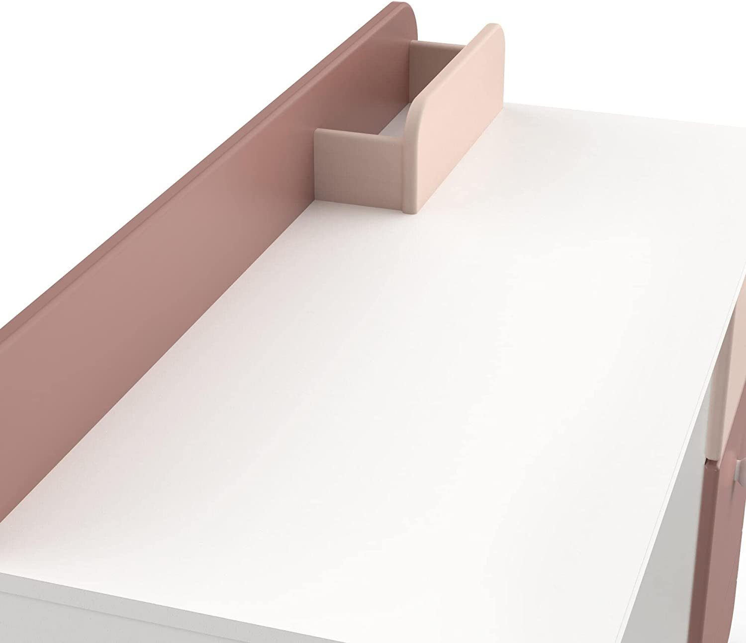 habeig Kinderschreibtisch Kinder Schreibtisch Kindertisch Kindermöbel (Rosa/Weiss #230)