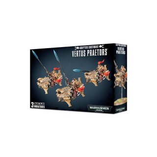 Adeptus Custodes Vertus Praetors / Shield-Captain auf Dawneagle-Jetbike (01-12)