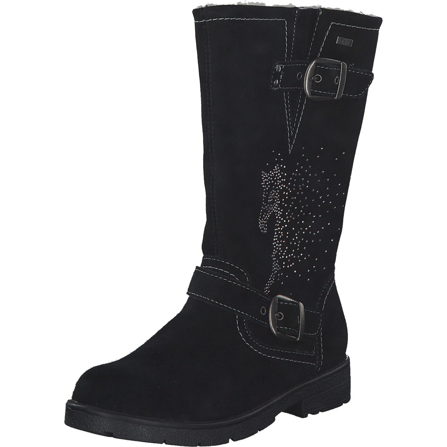 Salamander Heidi 16528, Winterstiefel, Kinder, Schwarz