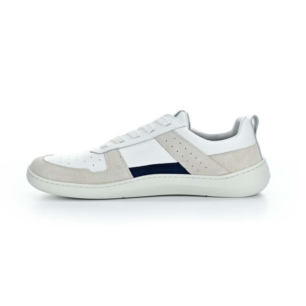 Skinners Oldschooler Leather Blue/White Barfußsneakers