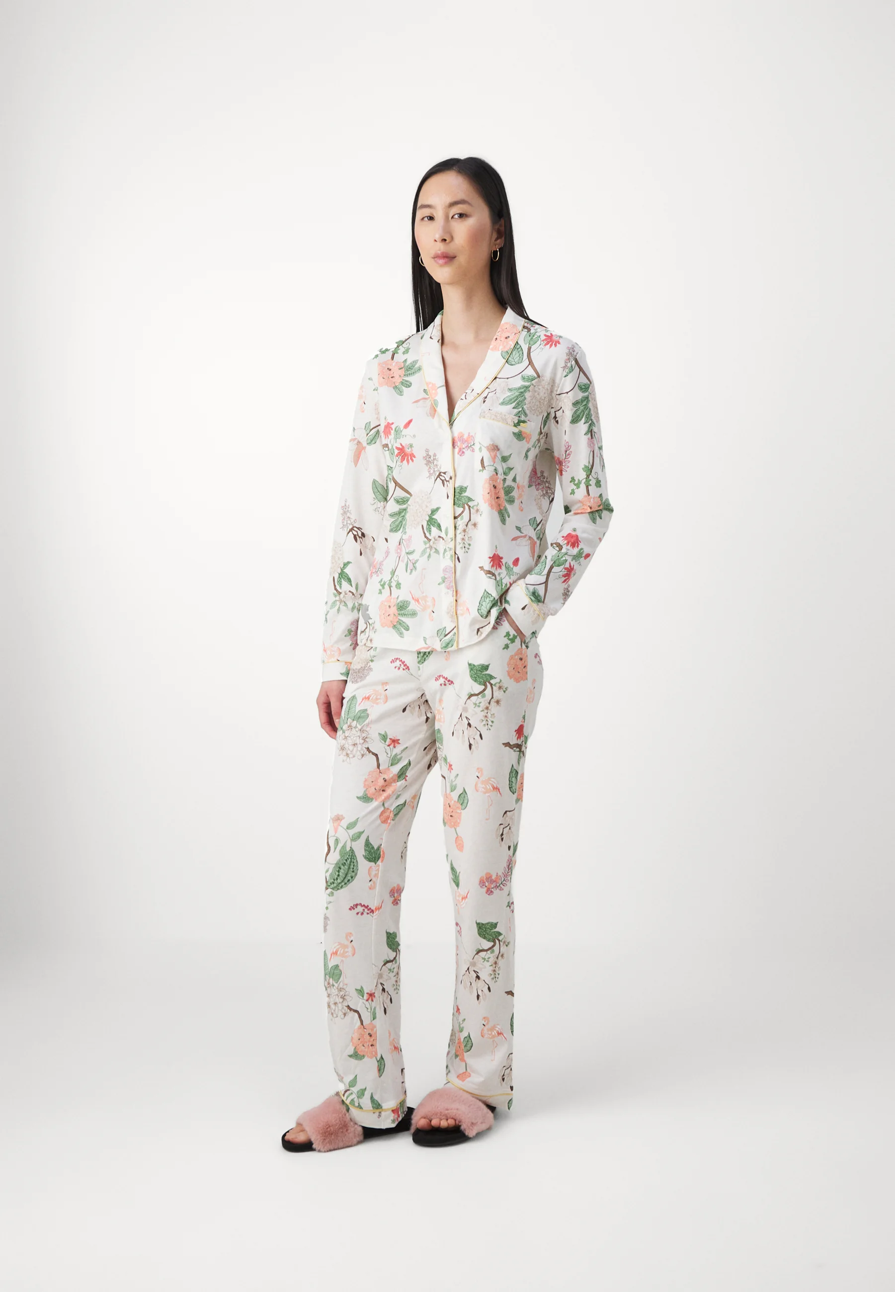 LASCANA LAS FLAMINGOLD CLASSIC PJ - Pijama