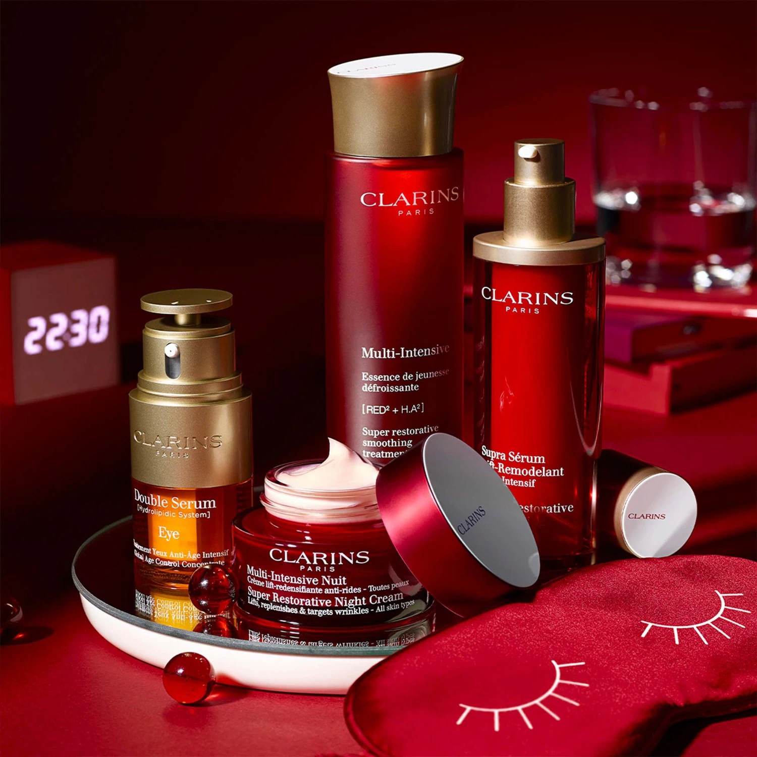 Clarins Night Lift-Redensifying Anti-Wrinkle Cream - Veľmi suchá pleť