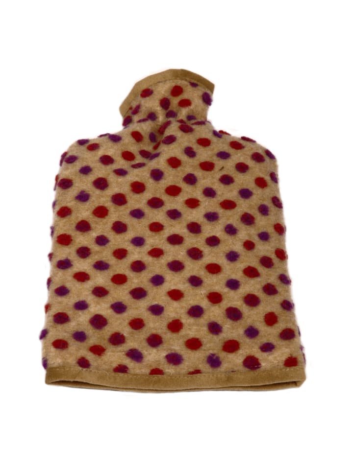 Linke Licardo Bettflaschenbezug Wolle Noppen 20x30 cm in beige günstig kaufen onesize