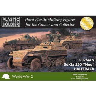 15mm German Sdkfz 250 ‘Neu’ Halftrack