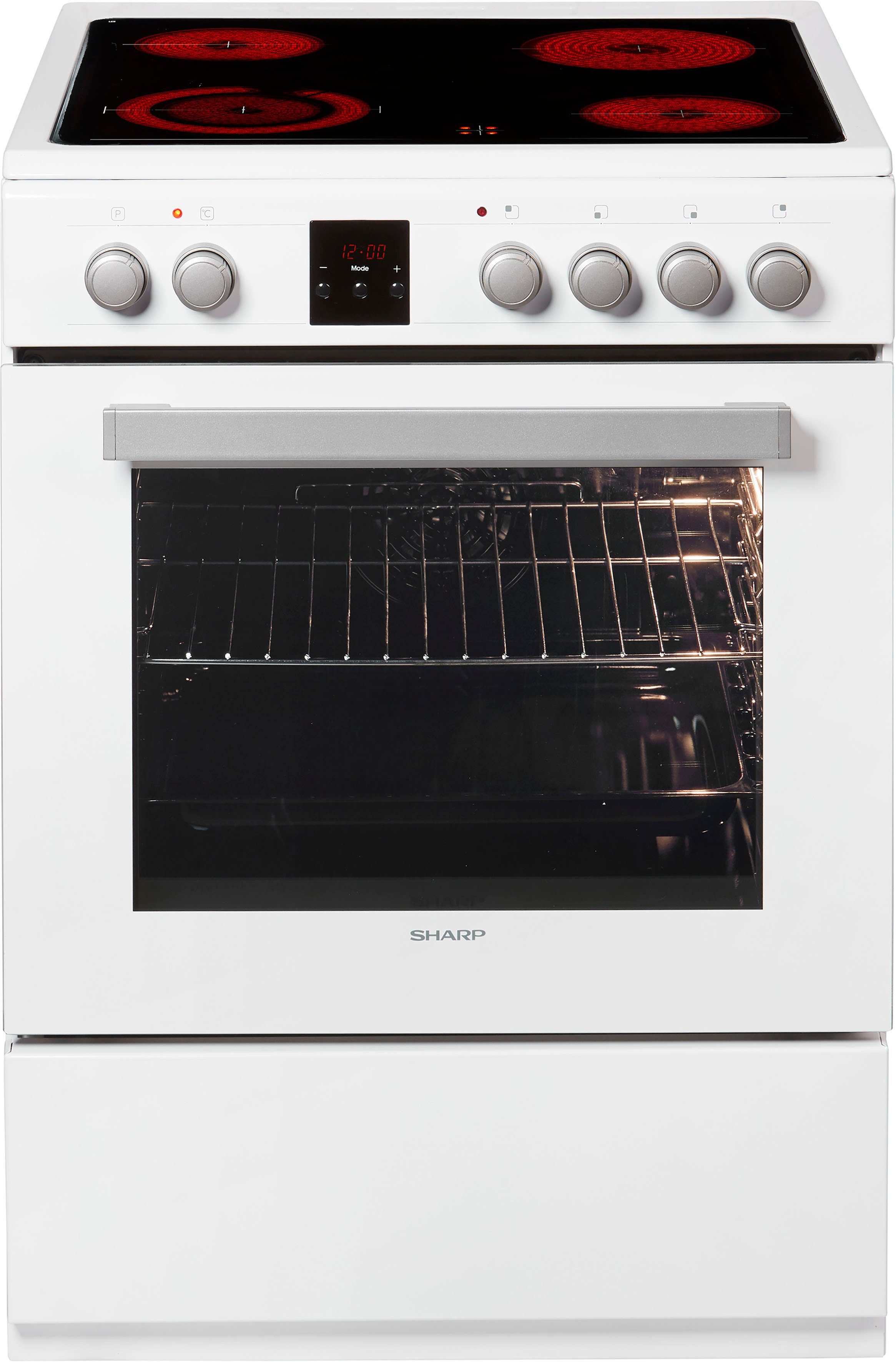 Sharp Elektro-Standherd KF-76VDD19W-DE