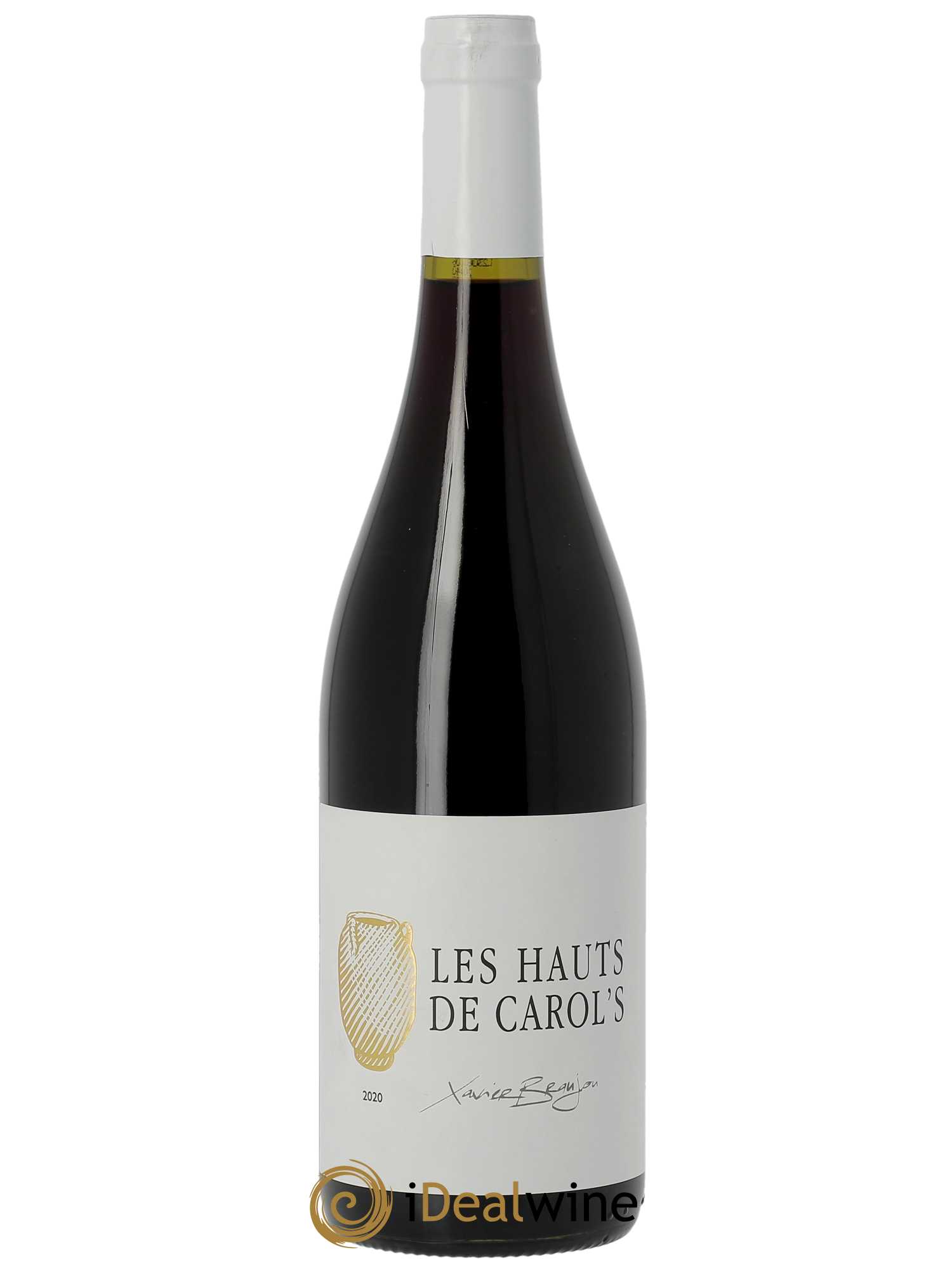 IGP Pays d'Hérault (Vin de Pays de l'Hérault) Les Hauts de Carol's Terrasse d'Elise (Domaine de la)  2020 - Lot de 1 Bouteille