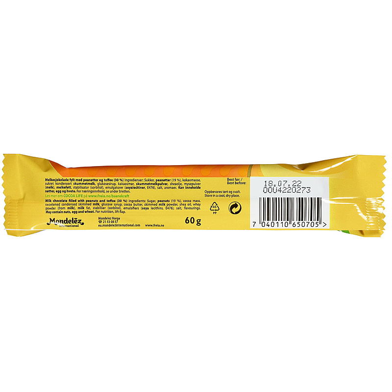 Freia Peanøttkubbe 60 g