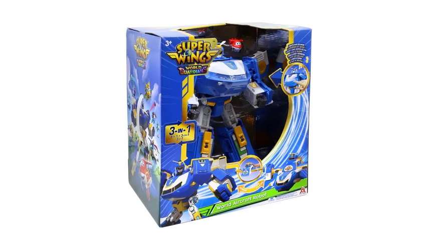 Super Wings Transforming Aircraft Robot