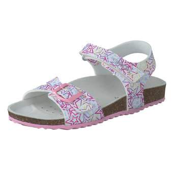 Geox J Adriel Girl Sandale in weiß