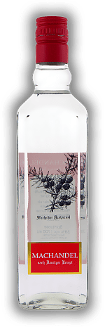 Machandel Machandel Altes Danziger Nationalgetränk destilliert aus Wacholderbeeren. 0,7	 Liter - Vol 38%