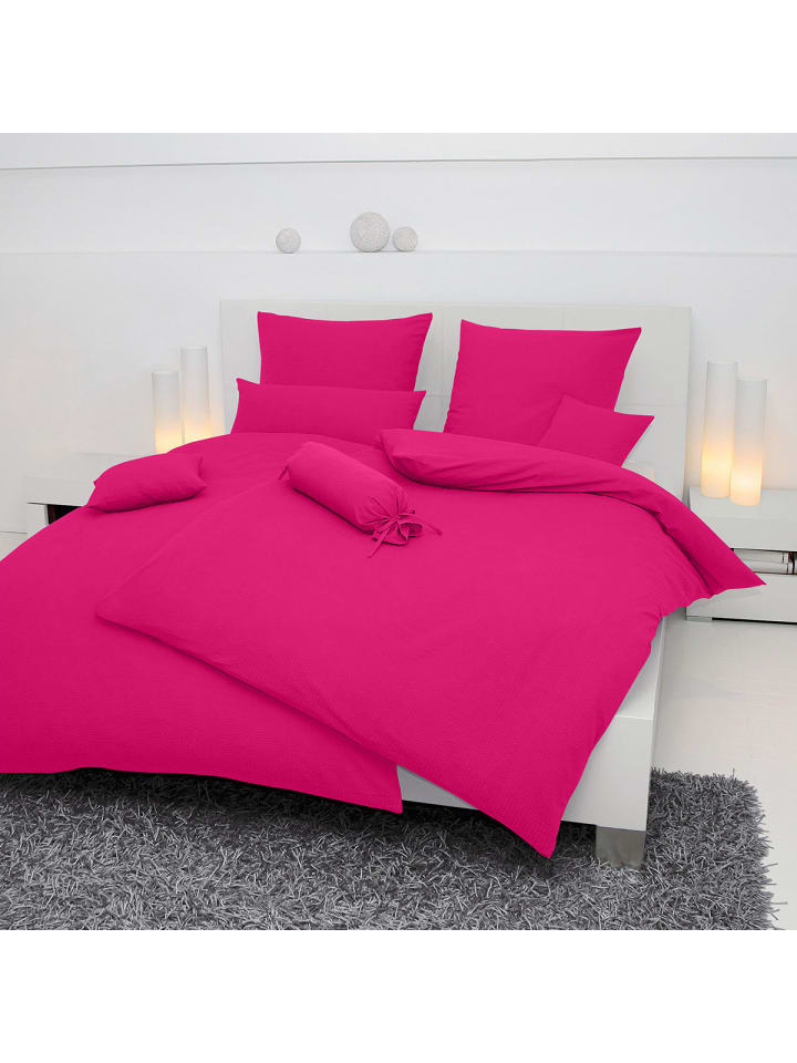 Janine Bettwäsche in fuchsia günstig kaufen