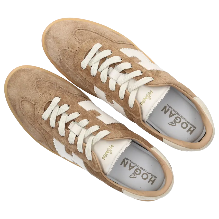 Hogan - Sneaker low COOL Veloursleder - beige