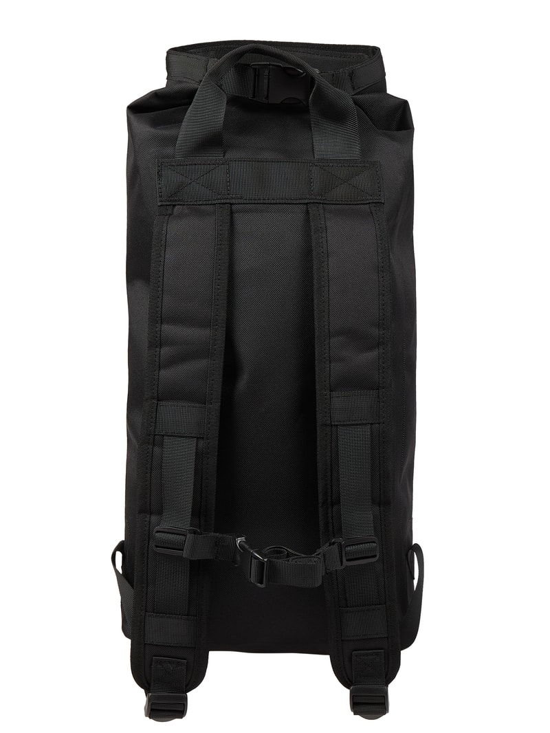Rucksack mit Logo - wasserdicht in schwarz