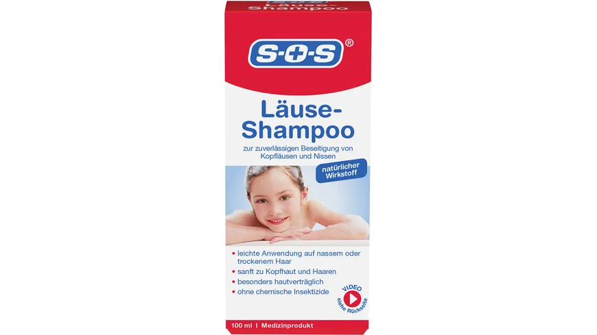 SOS Läuse Shampoo 100 ml