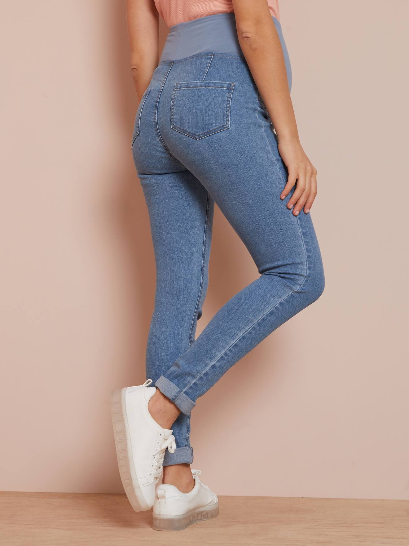 Super skinny de grossesse denim brut