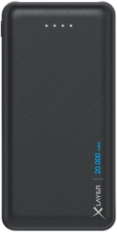 XLayer Powerbank Micro 20000mAh Schwarz