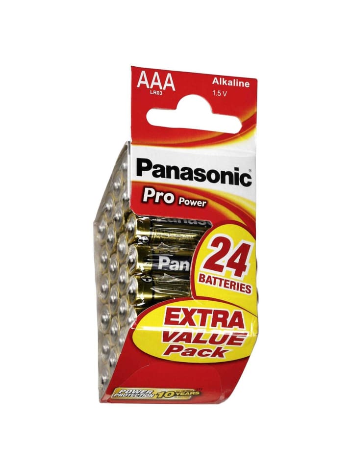 Panasonic Batterie Pro Power LR03PPG in Schwarz günstig kaufen 1 Stück