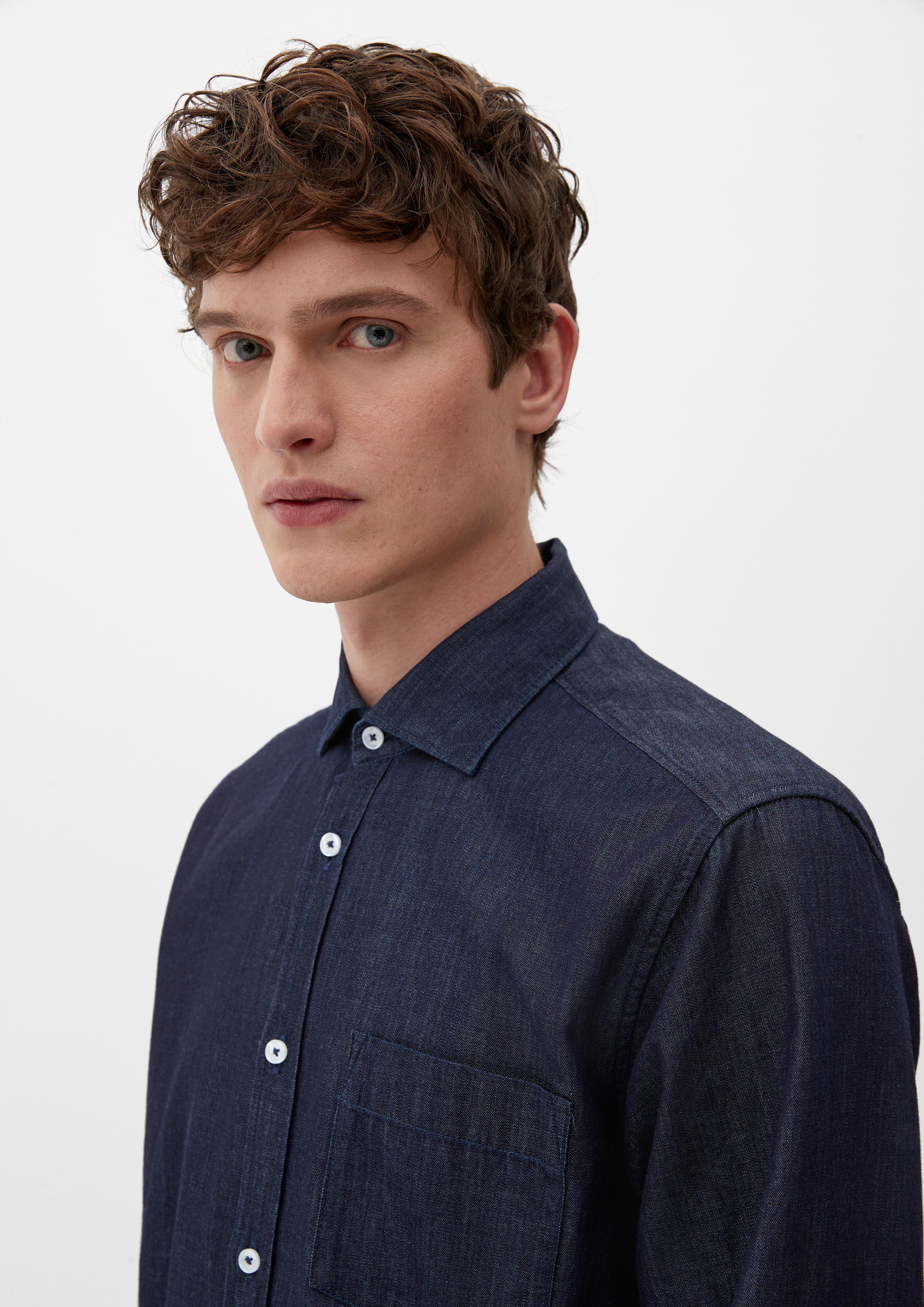 Regular: Hemd im Denim-Look  2127459-57Y2