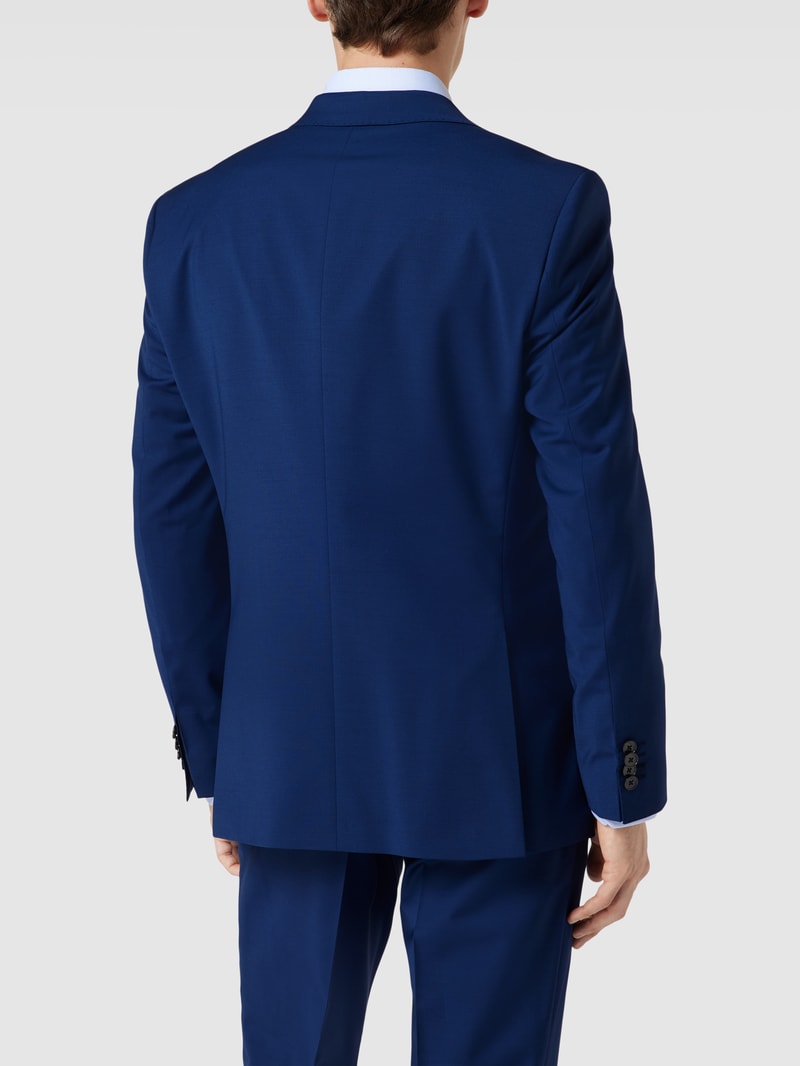 Sakko mit Reverskragen in royalblau